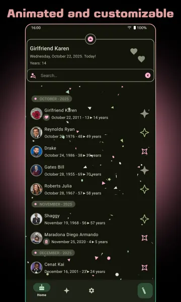 Birday - Birthday Manager screenshot 6