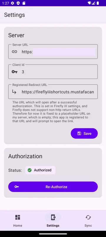 Firefly III Shortcuts screenshot 4
