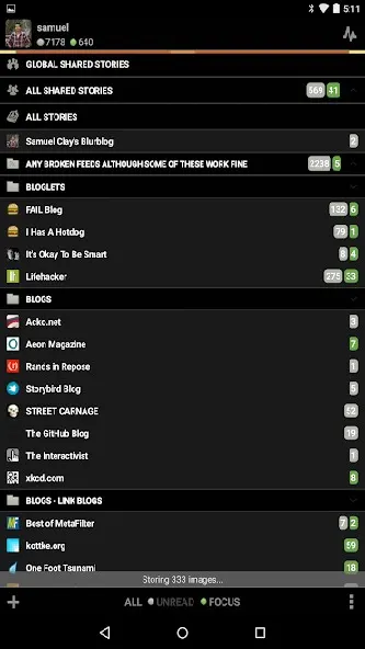 NewsBlur - News reader screenshot 2