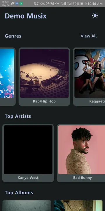 Demo Musix screenshot 1