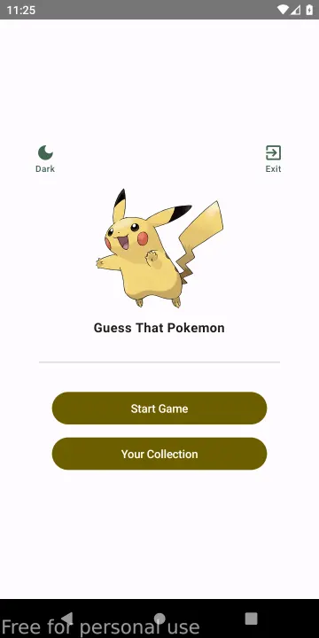 GuessThatPokemon screenshot 2