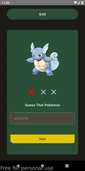 GuessThatPokemon screenshot 4