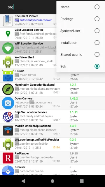 apps_Packages Info - Updated ApplicationsInfos (² screenshot 2