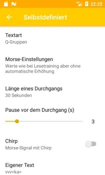 Dahdidahdit — The Morse Trainer screenshot 7