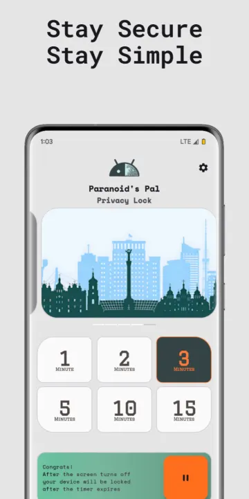 Paranoid's Pal - Privacy Lock screenshot 3