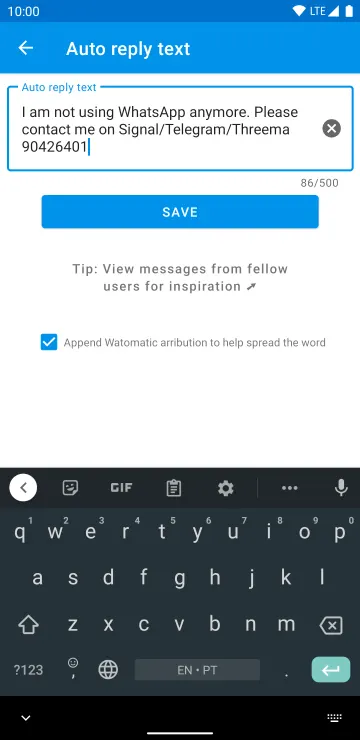 Watomatic - Auto Reply For WhatsApp screenshot 3