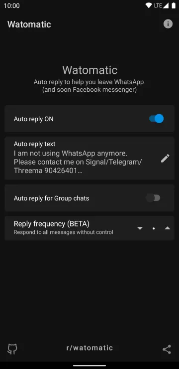 Watomatic - Auto Reply For WhatsApp screenshot 7