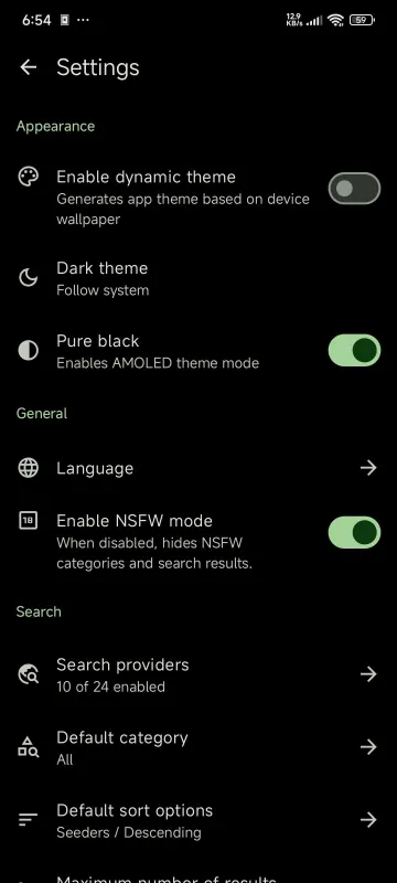 Torrent Search screenshot 7