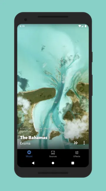 Earth View for Muzei screenshot 1