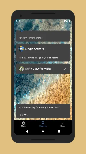 Earth View for Muzei screenshot 4
