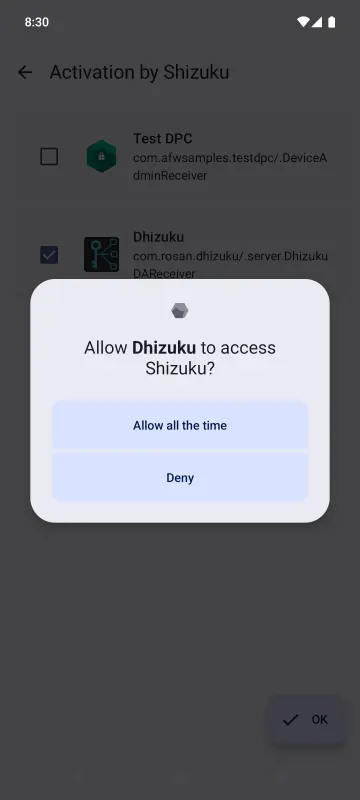 Dhizuku screenshot 3