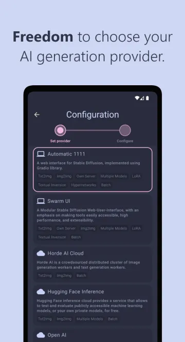 SDAI FOSS screenshot 2