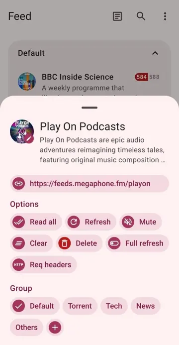 PodAura 下载APK v3.2-alpha02 | Internet 下载APK v3.2-alpha02 | Internet screenshot 7
