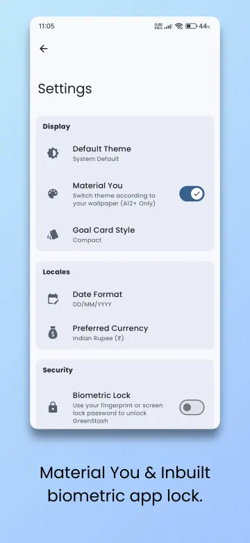 GreenStash: Track Your Savings screenshot 8