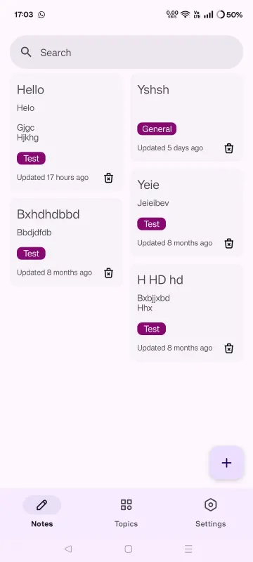 Nex Notes screenshot 1