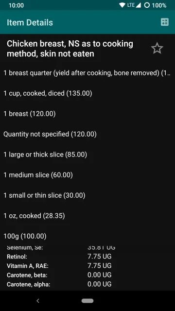 Open FNDDS Viewer screenshot 4