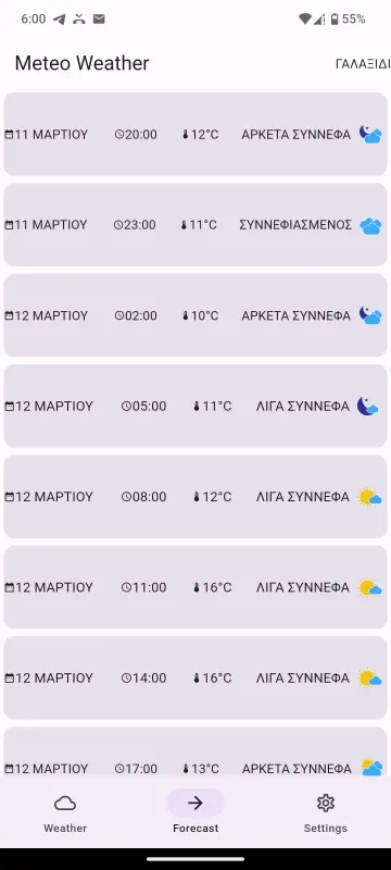 Meteo Weather Greece screenshot 5