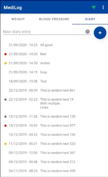 MediLog (Non-reproducible build) screenshot 4