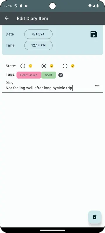 MediLog (Reproducible build) screenshot 7