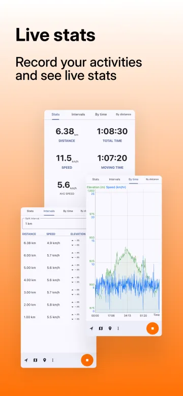 OpenTracks screenshot 2