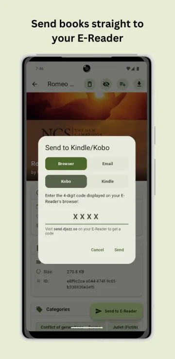 Calibre-Web-Companion screenshot 5