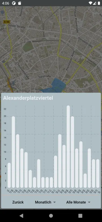 Fahrraddiebstahlwarnung screenshot 2