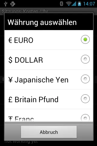 Meeting Cost Clock screenshot 3