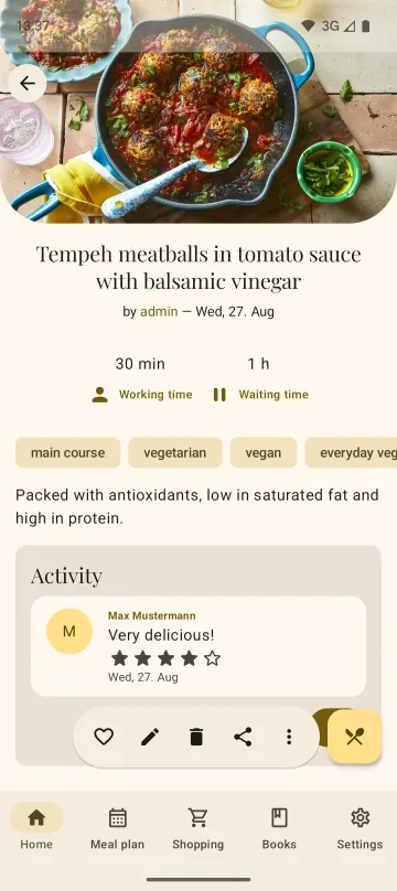 kitshn (for Tandoor) screenshot 2