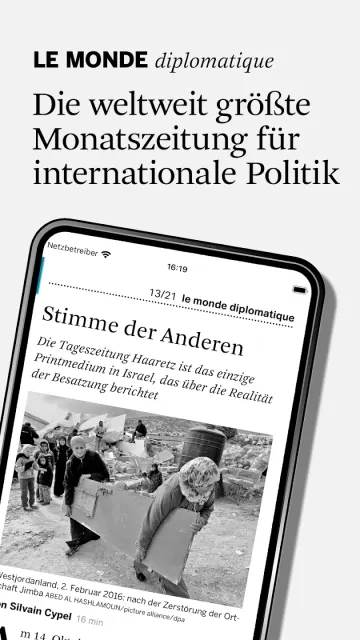 تطبيق LMd - Le Monde diplomatique DE screenshot 1