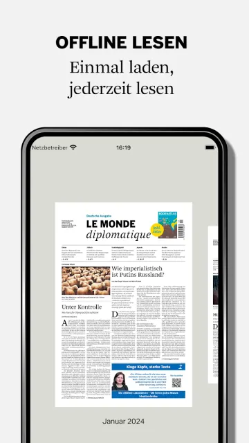 تطبيق LMd - Le Monde diplomatique DE screenshot 2