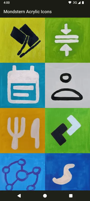 تطبيق Mondstern Acrylic Icons screenshot 3