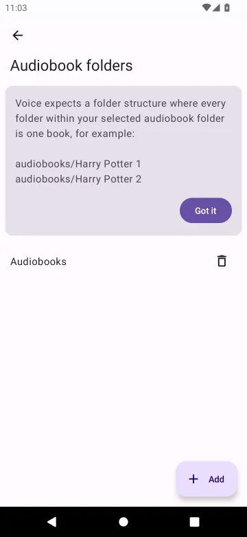 Voice Audiobook Player screenshot 7