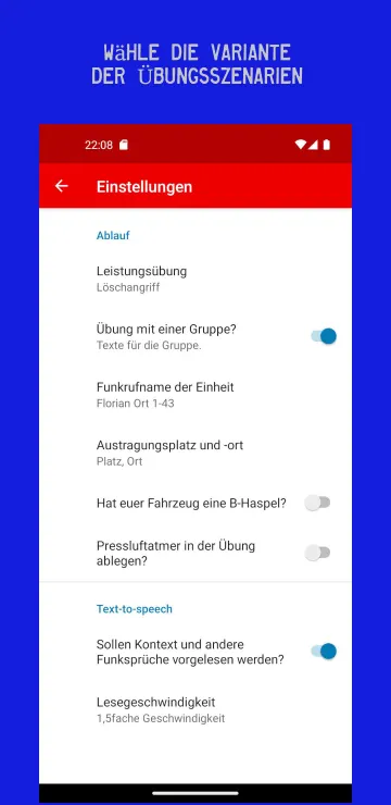 Fire Brigade Competition Radio Trainer (HFLÜ Hesse screenshot 8