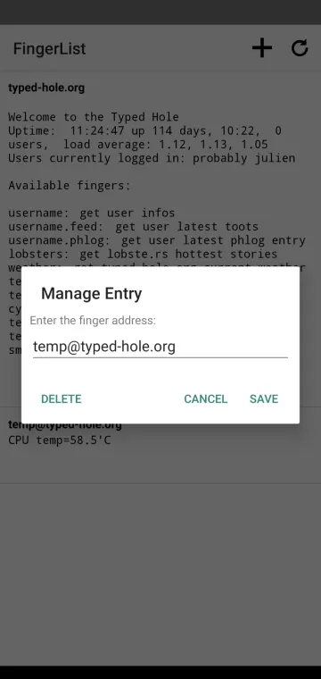 FingerList screenshot 4