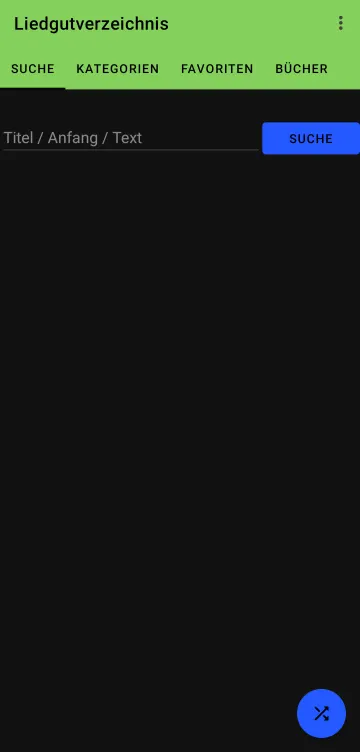 تطبيق Liedgutverzeichnis screenshot 5