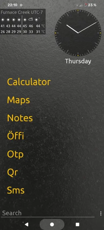NeatLauncher screenshot 1