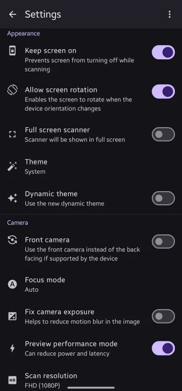 Bluetooth QR & Barcode to PC screenshot 6