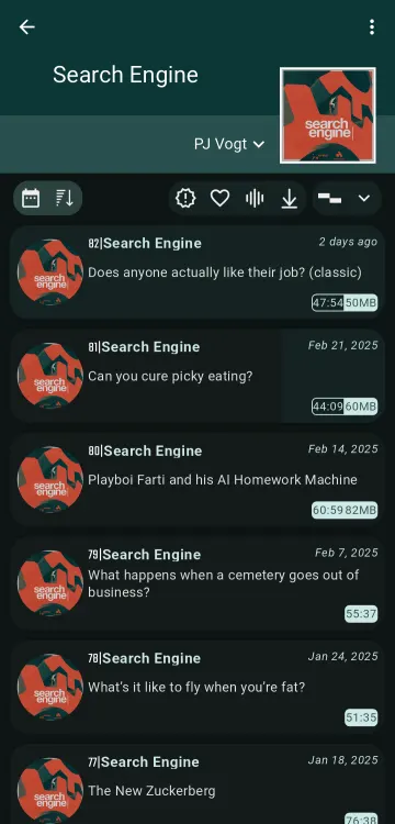 Tsacdop-Fork - Podcast Player screenshot 3