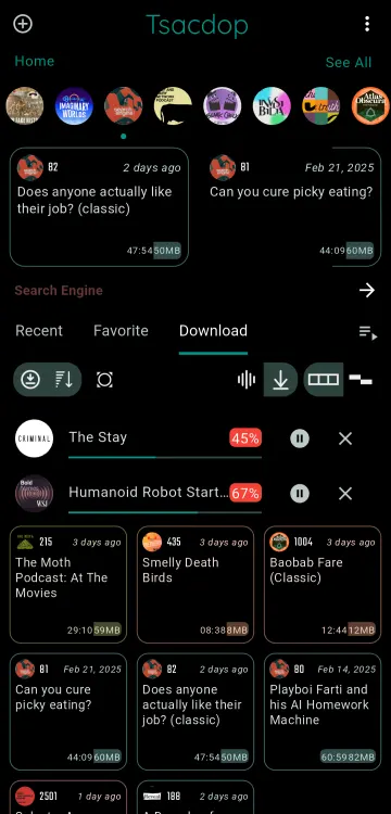 Tsacdop-Fork - Podcast Player screenshot 6