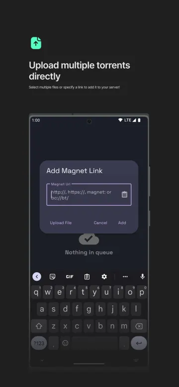 qBittorrent Manager screenshot 6