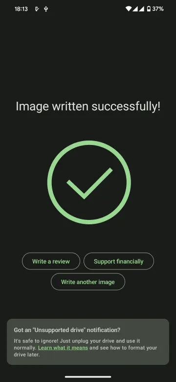 EtchDroid ISO to USB Writer screenshot 6