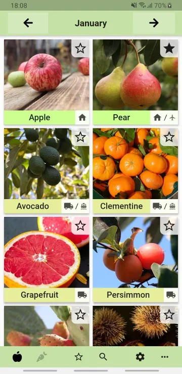 Seasonal Foods Calendar screenshot 6