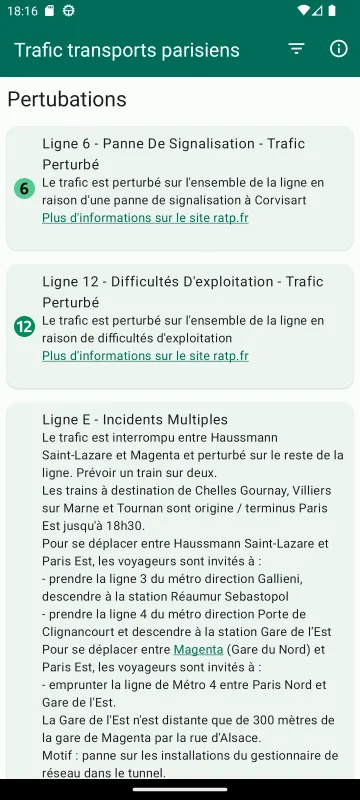 Paris Transport Traffic screenshot 3