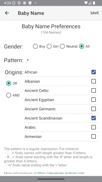 Baby Name screenshot 1