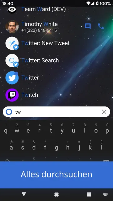 KISS Launcher screenshot 2
