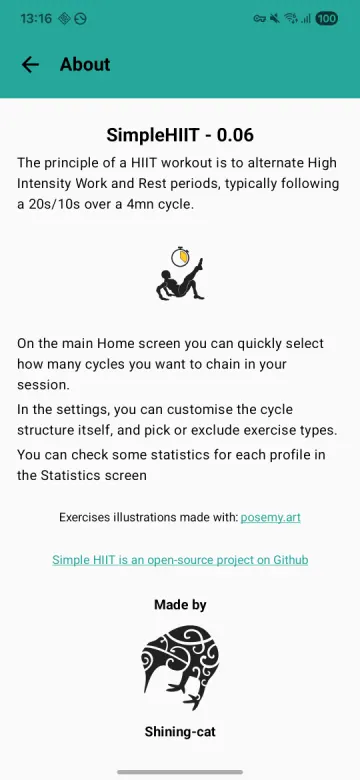 SimpleHIIT screenshot 2
