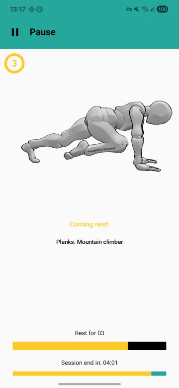 SimpleHIIT screenshot 5