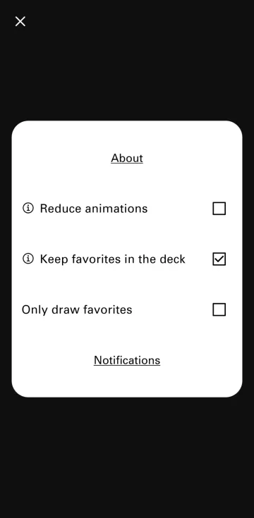 Oblique Strategies screenshot 5