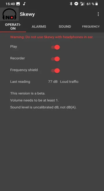 Skewy - anti eavesdropping screenshot 1