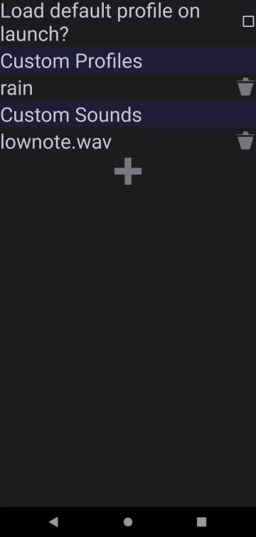 تطبيق Soothing Noise Player screenshot 4